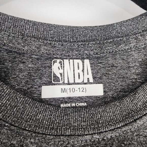 NBA Gray Sleeveless Athletic Tee M (10-12) - Picture 6 of 11